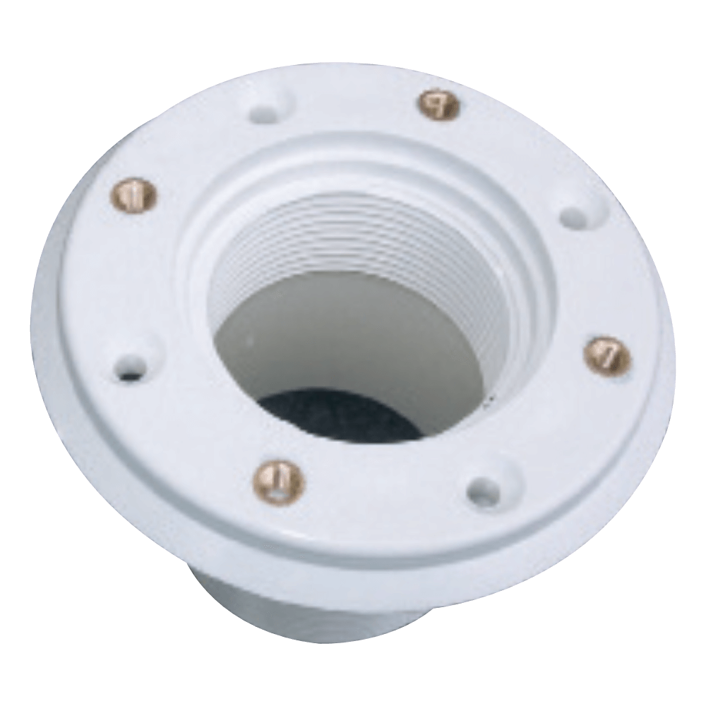 42329000 Return fitting masonry/liner RL337, insert, white Форсунка подачи, с латунными вставками
