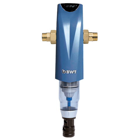 Фильтр механической очистки воды с автоматической обратной промывкой по времени и перепаду давления BWT INFINITY AP 2"