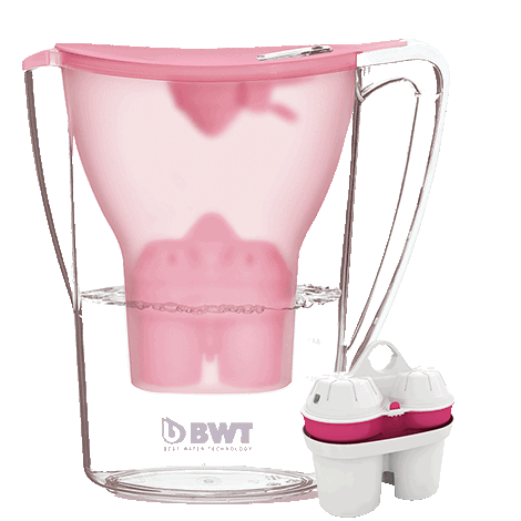 Фильтр-кувшин для воды BWT Penguin розовый с 1 картриджем