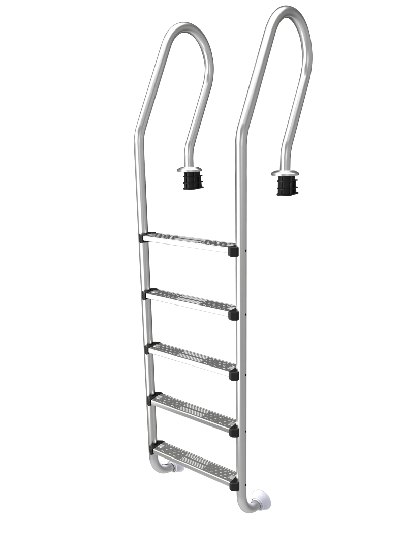 88076704 Лестница 5 ступеней BWT PT NSF515-SR AISI-305