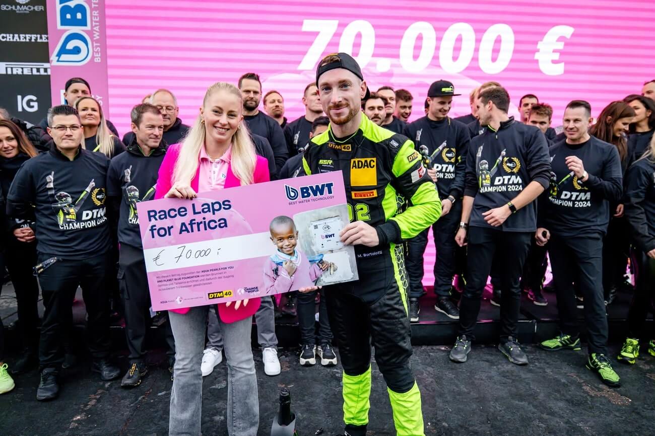 WT и ADAC Motorsport собрали 70 000 евро на чистую воду