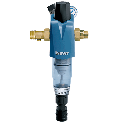 Фильтр механической очистки воды с редуктором давления и обратным клапаном BWT INFINITY M ¾” HWS