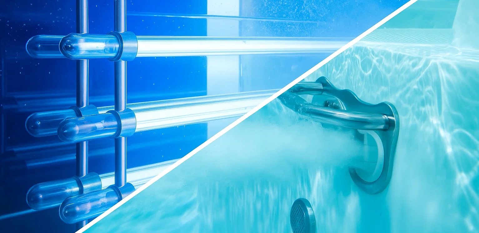 Озонирование или УФ-обработка: Какую технологию очистки воды выбрать для дезинфекции и ухода за бассейном