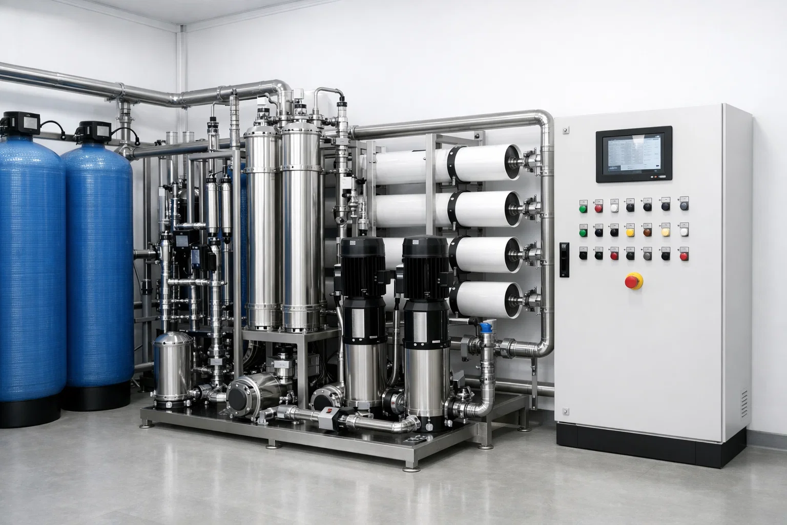 Профессиональная система очистки и рециркуляции воды в техническом помещении как решение для будущего ИТ-сектора.